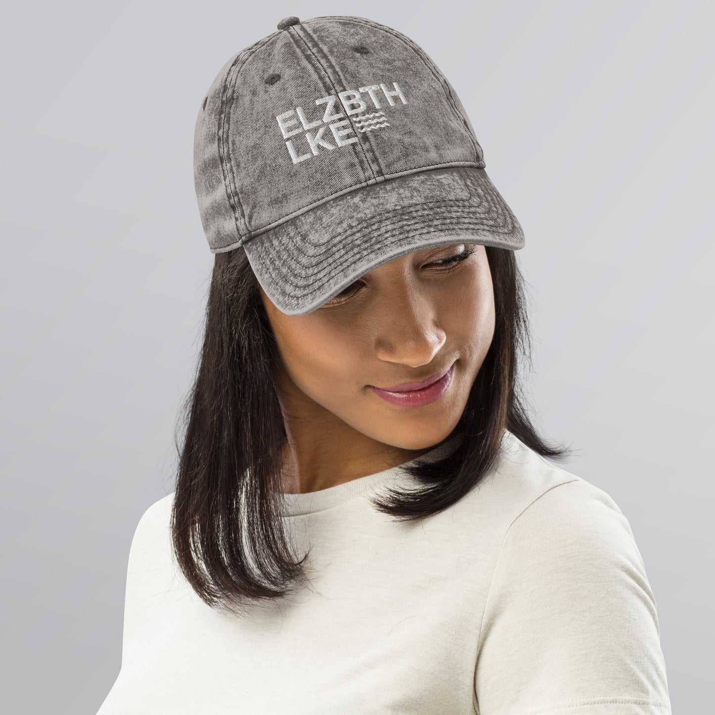 Vintage Cotton Twill Cap Elizabeth Lake Lovers