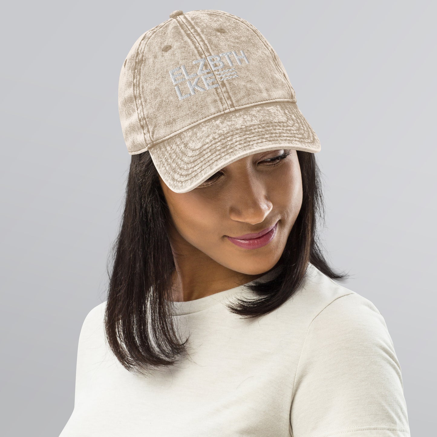 Vintage Cotton Twill Cap Elizabeth Lake Lovers