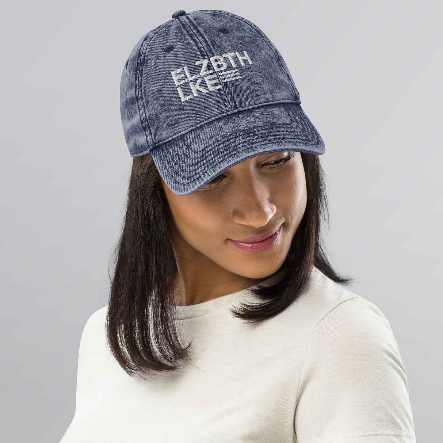 Vintage Cotton Twill Cap Elizabeth Lake Lovers