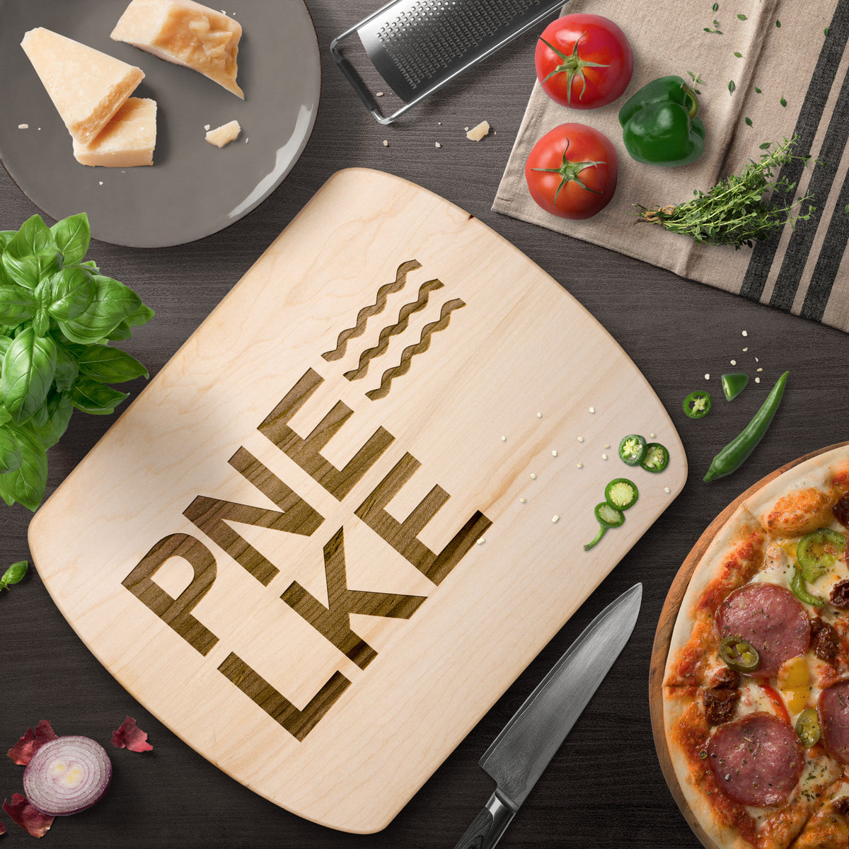 Pine Lake Hardwood Cutting Board