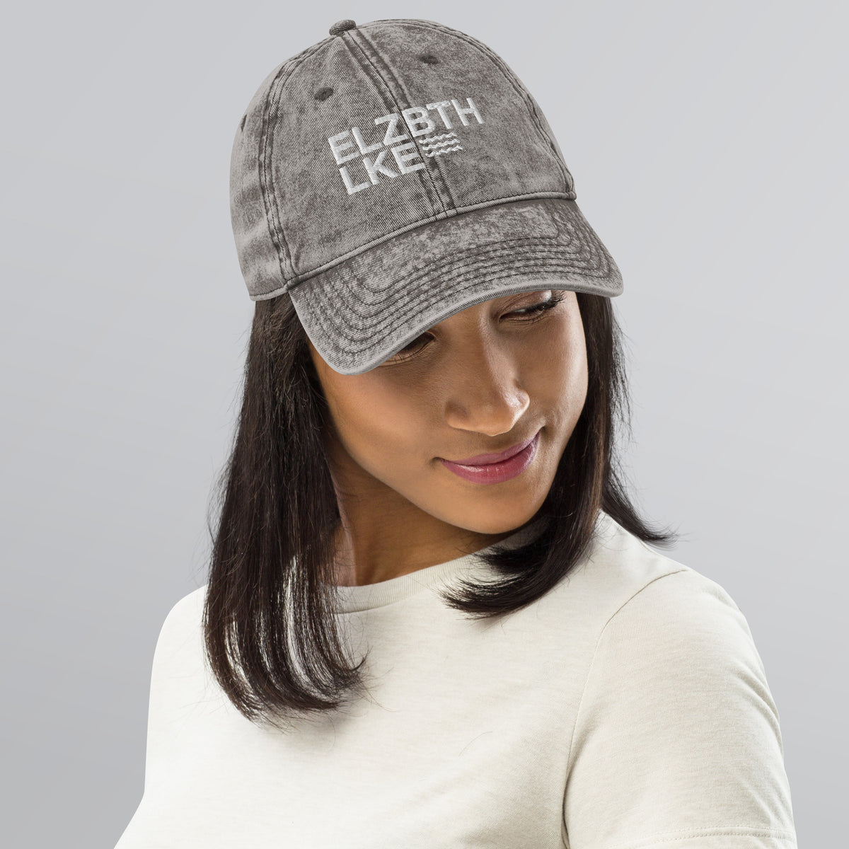 Vintage Cotton Twill Cap Elizabeth Lake Lovers