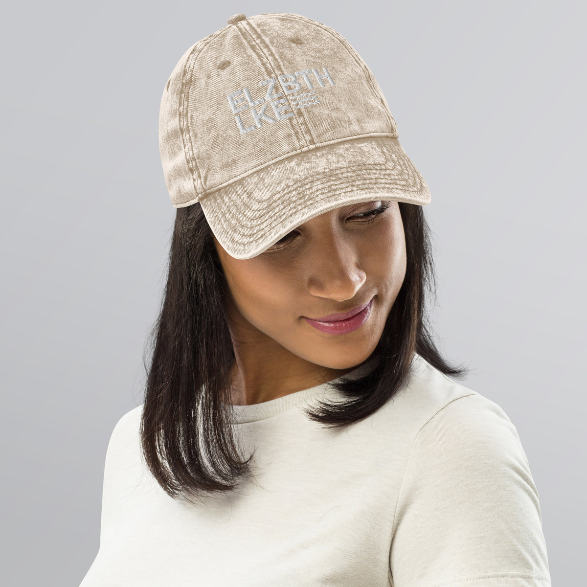 Vintage Cotton Twill Cap Elizabeth Lake Lovers