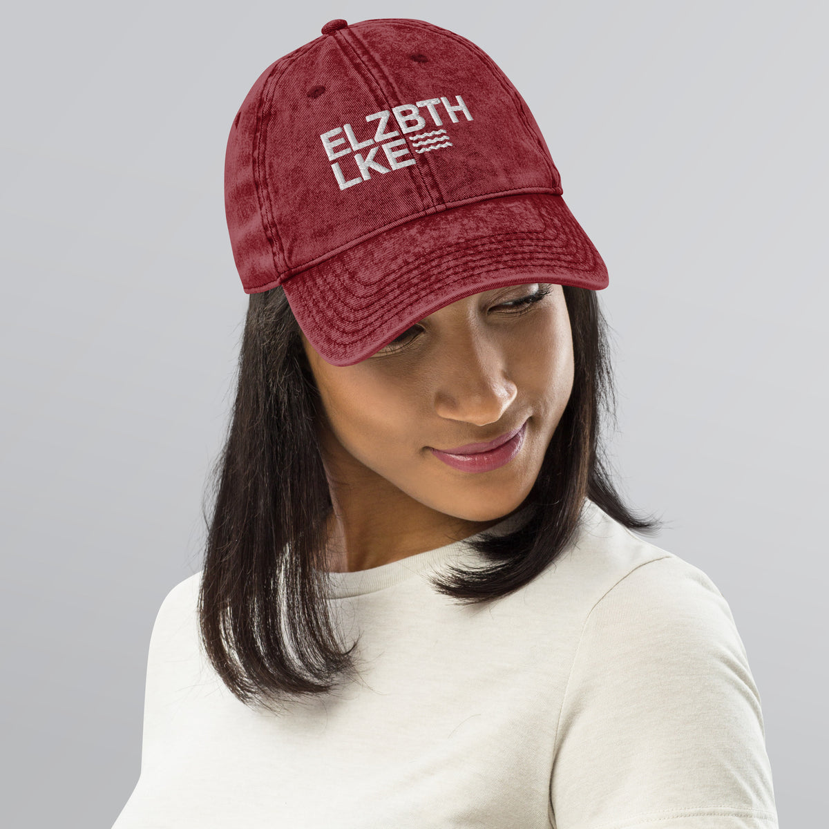 Vintage Cotton Twill Cap Elizabeth Lake Lovers