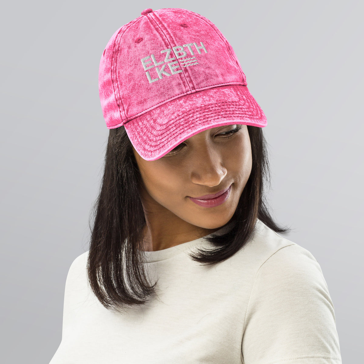 Vintage Cotton Twill Cap Elizabeth Lake Lovers