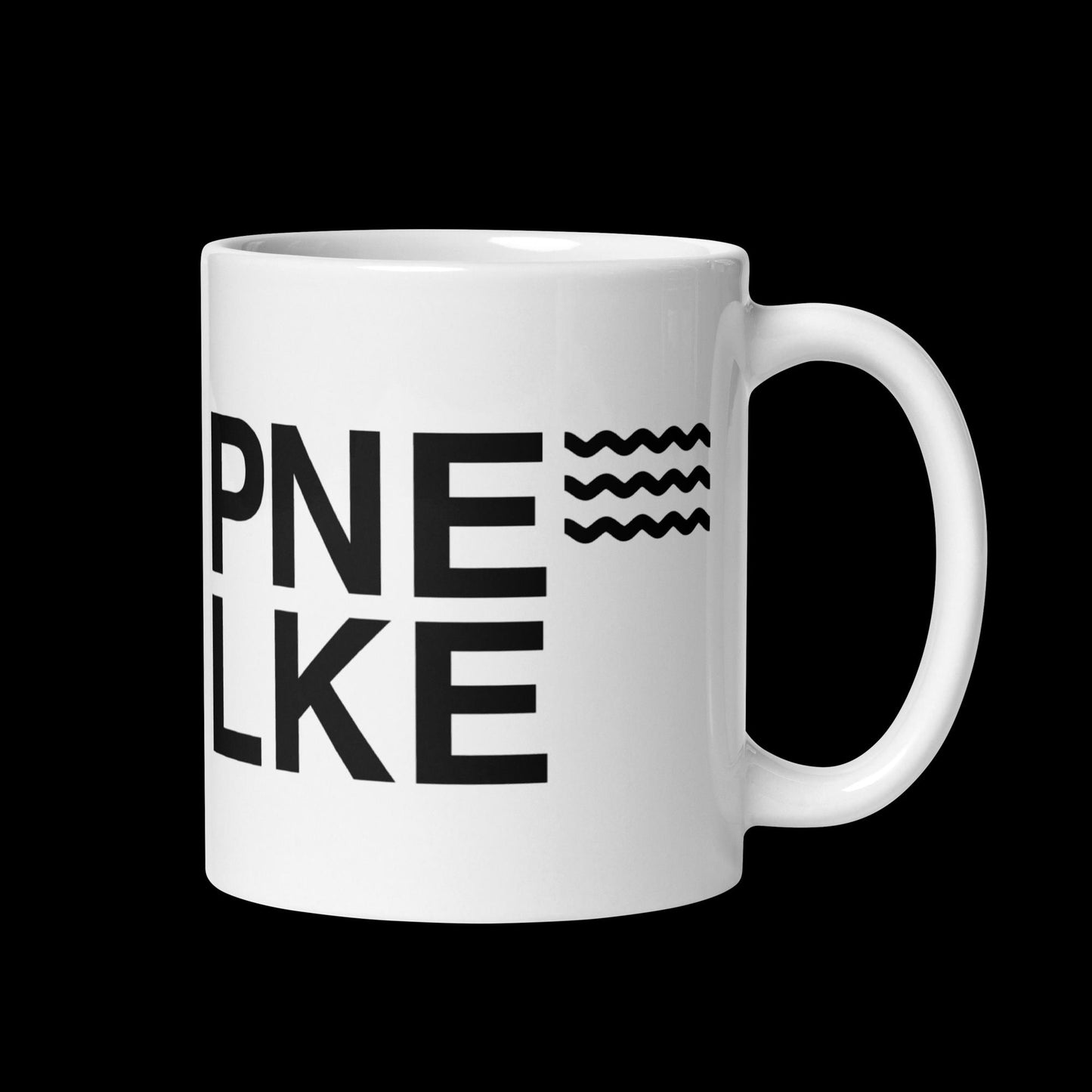 Pine Lake - White glossy mug