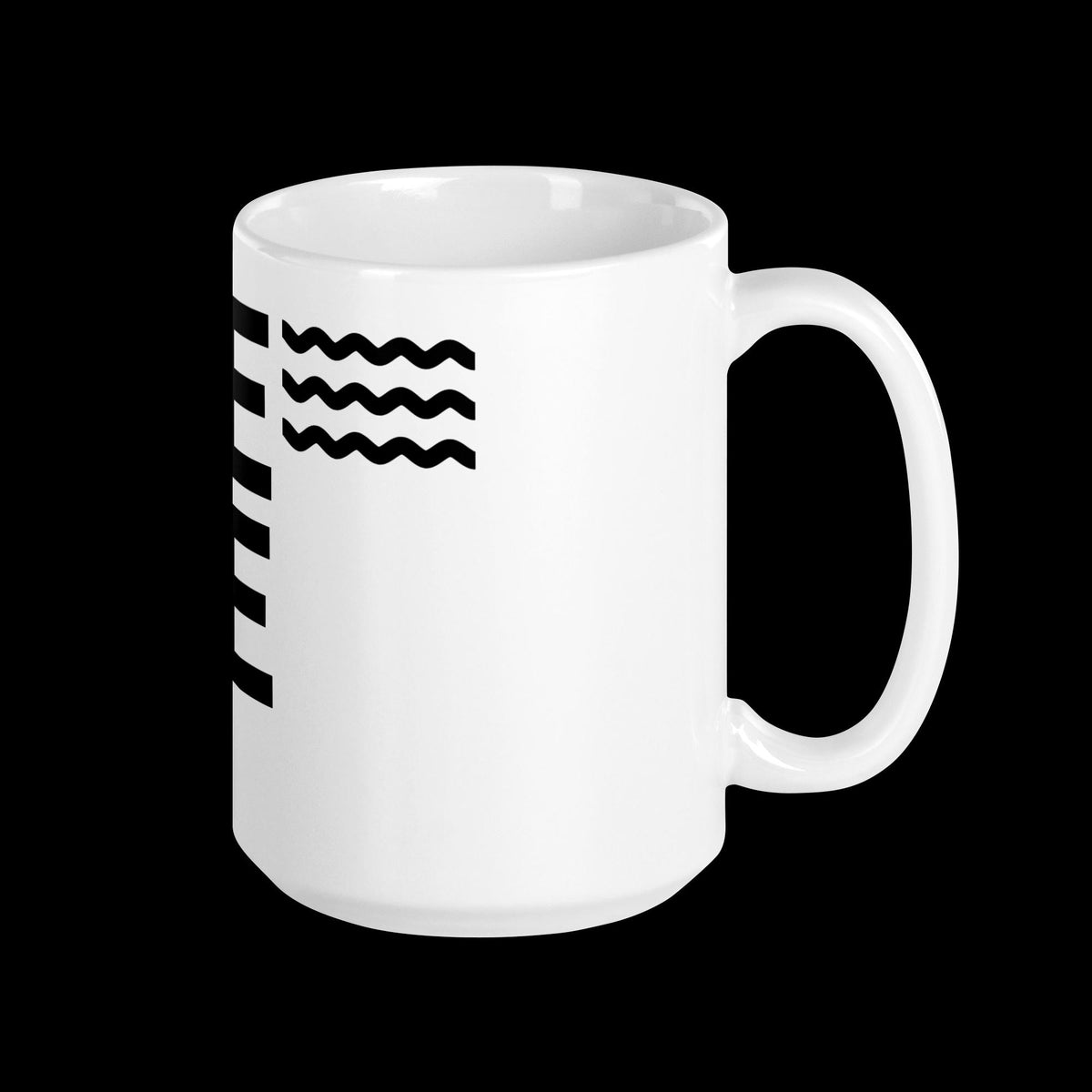 Pine Lake - White glossy mug